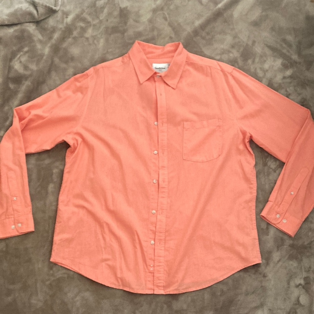 Mens Goodfellow XL long sleeve button down